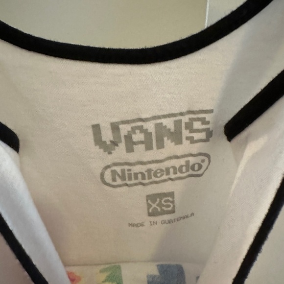 VANS and Super Mario Bros 8-Bit Tank Top - Picture 3 of 4